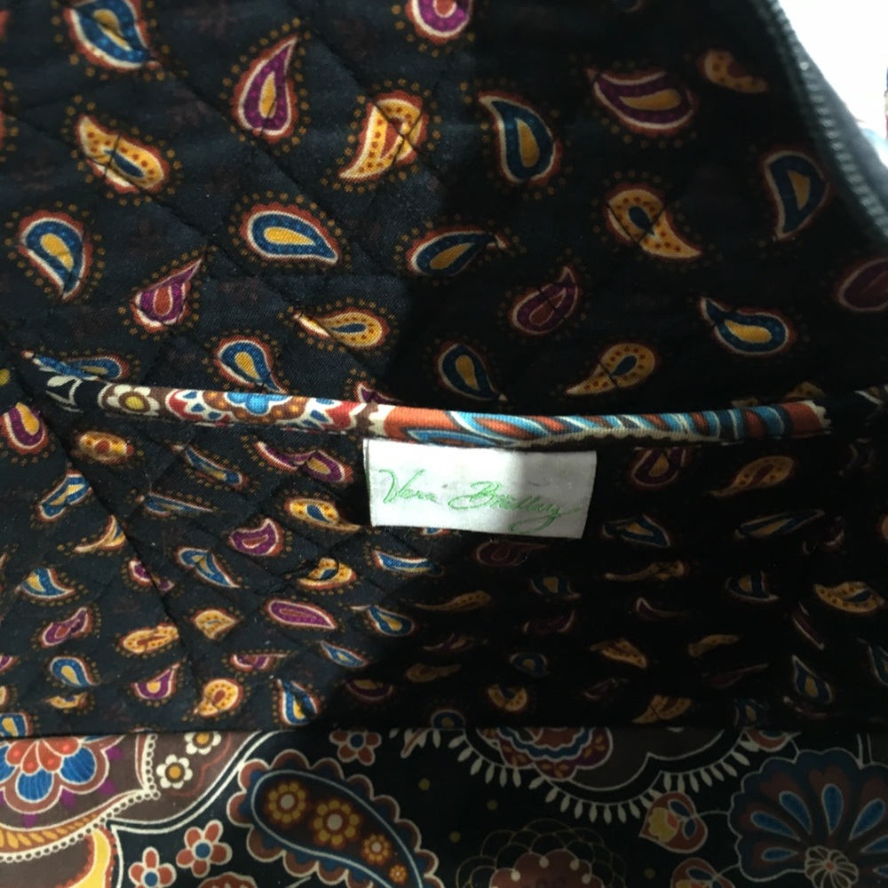 Vera Bradley Tote Maddie Kensington Brown - Picture 8 of 16
